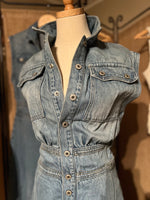 Denim Wide Legged Jumpsuit